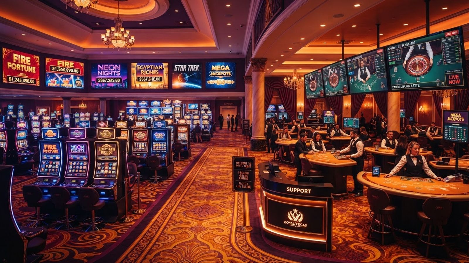 Casino777 online casino lobby met spelkeuze